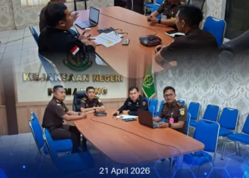 Zoom Meeting Konfirmasi Piutang UP atas Terdakwa yang Selesai Menjalani Subsider dan Meninggal yang dihadiri