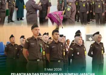 Pelantikan dan Pengambilan Sumpah Jabatan Kepala Urusan Perlengkapan, Data Statistik Kriminal dan Teknologi Informasi dan Perpustakaan