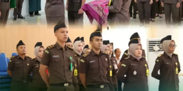 Pelantikan dan Pengambilan Sumpah Jabatan Kepala Urusan Perlengkapan, Data Statistik Kriminal dan Teknologi Informasi dan Perpustakaan