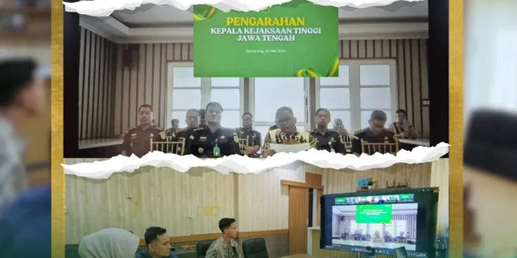 Pengarahan Kepala Kejaksaan Tinggi Jawa Tengah