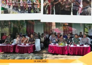 Peresmian Jembatan Perintis Garuda Tahap IV tahun 2026 di wilayah Kodim 0711/Pemalang