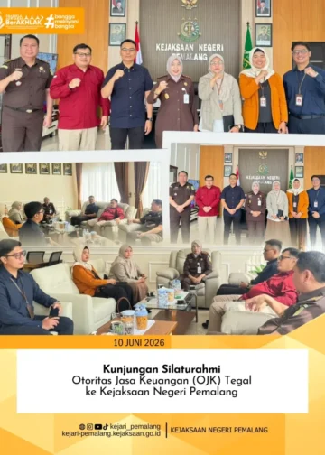 Kunjungan silaturahmi dari Otoritas Jasa Keuangan (OJK) Tegal