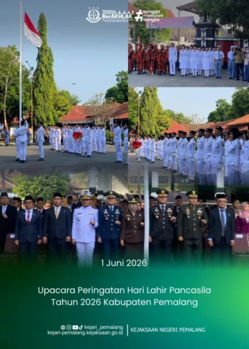 Upacara Peringatan Hari Lahir Pancasila Kabupaten Pemalang
