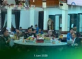Rapat Forkopimda Kabupaten Pemalang dengan agenda pembahasan mekanisme/model pemungutan suara Pemilihan Kepala Desa (Pilkades) Serentak Tahun 2026