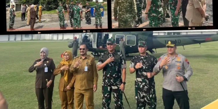Kunjungan Kerja Pangdam IV/Diponegoro ke Wilayah Kodim 0711/Pemalang