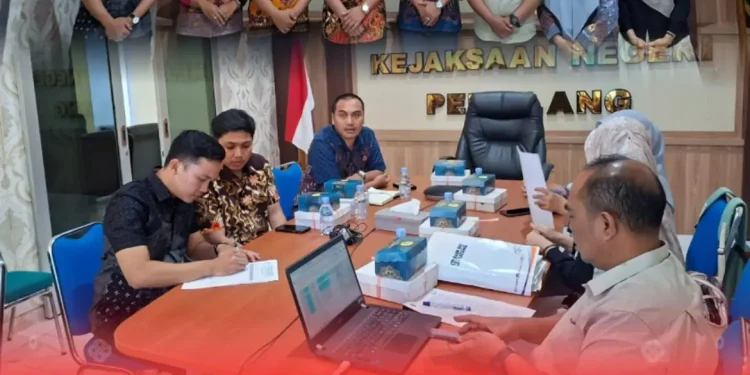 Pelaksanakaan Lelang Serentak Barang Rampasan di Kejaksaan Negeri Pemalang