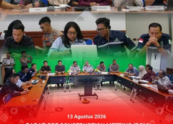 Rapat Pre Construction Meeting (PCM) Pekerjaan Konstruksi Rehabilitasi dan Perluasan Gedung Kantor, Rehabilitasi Parkir dan Pembangunan Jembatan Penghubung Kantor Imigrasi Kelas I Non TPI Pemalang Tahun Anggaran 2026 