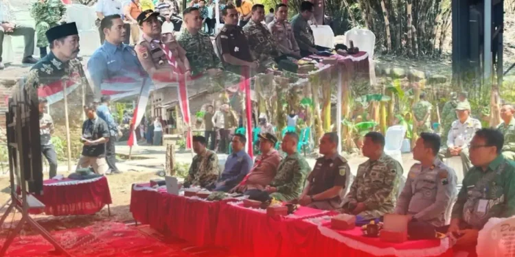 Launching 2.500 jembatan Garuda dan 3.000 titik air bersih oleh Presiden RI secara terpusat dan daring