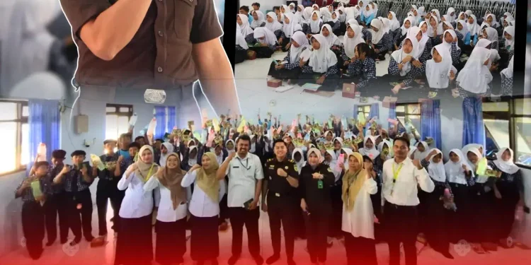 Program Penyuluhan Hukum “Jaksa Masuk Sekolah” di SMP Negeri 3 Taman