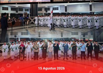 Pengukuhan Paskibraka Kabupaten Pemalang dalam Rangka HUT Ke-81 Kemerdekaan Republik Indonesia Tahun 2026