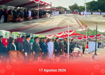 Upacara Peringatan Detik-Detik Proklamasi Kemerdekaan ke-81 Republik Indonesia Tahun 2026