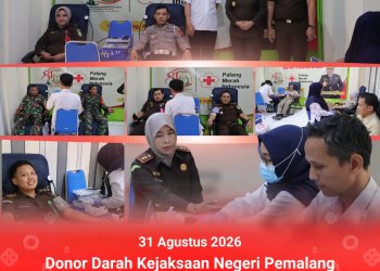 Bakti Sosial Donor Darah dalam rangka memperingati Hari Lahir Kejaksaan Republik Indonesia ke-81 Tahun 2026