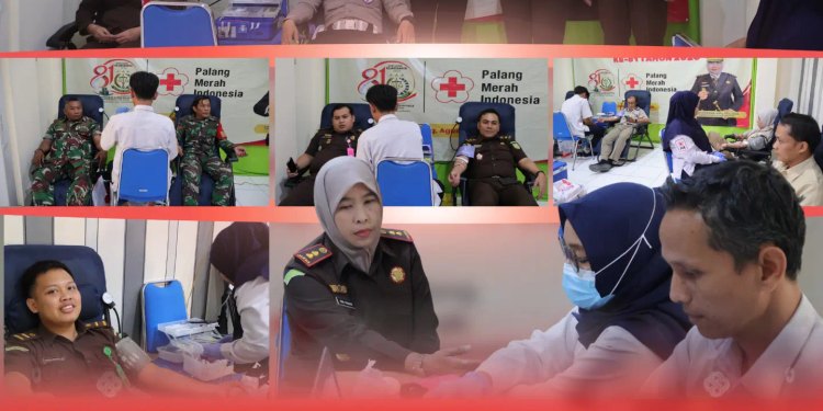 Bakti Sosial Donor Darah dalam rangka memperingati Hari Lahir Kejaksaan Republik Indonesia ke-81 Tahun 2026