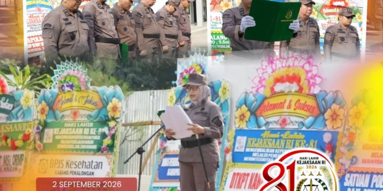 Upacara Peringatan Hari Lahir ke-81 Kejaksaan Republik Indonesia