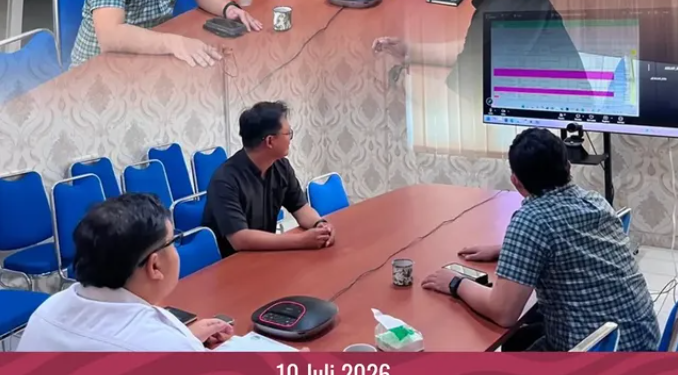 Rapat Evaluasi Tunggakan Uang Pengganti Periode Semester I Tahun 2026