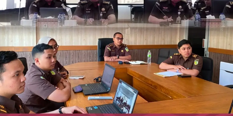 Vicon Persiapan Lelang Serentak dalam rangka memperingati Hari Lahir Kejaksaan Republik Indonesia ke-81