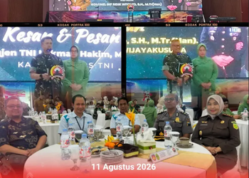 Pisah Sambut dalam rangka Serah Terima Jabatan (Sertijab) Danrem 071/Wijayakusuma