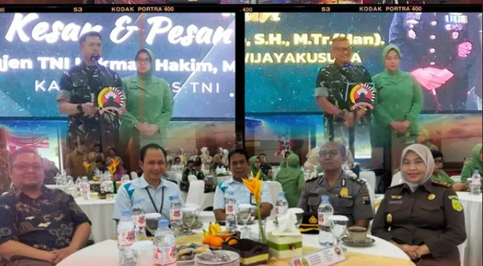 Pisah Sambut dalam rangka Serah Terima Jabatan (Sertijab) Danrem 071/Wijayakusuma