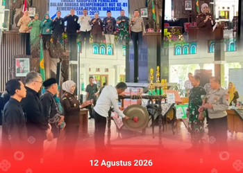 Pembukaan Lomba Kadarkum Tingkat Kabupaten Pemalang dalam rangka memperingati HUT ke-81 Kemerdekaan RI Tahun 2026