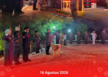 Apel Kehormatan dan Renungan Suci dalam rangka memperingati HUT Ke-81 Kemerdekaan Republik Indonesia Tahun 2026