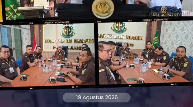 Pembukaan Rapat Evaluasi Capaian Kinerja Semester I Kejaksaan RI