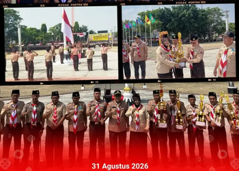Upacara Peringatan Hari Pramuka Ke-65 Tingkat Kwartir Cabang Gerakan Pramuka Pemalang Tahun 2026