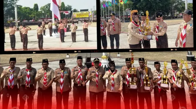 Upacara Peringatan Hari Pramuka Ke-65 Tingkat Kwartir Cabang Gerakan Pramuka Pemalang Tahun 2026