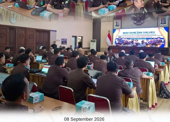 Monitoring dan evaluasi capaian kinerja dan anggaran serta problematika dalam pelaksanaan program kerja di Kejaksaan Tinggi Jawa Tengah