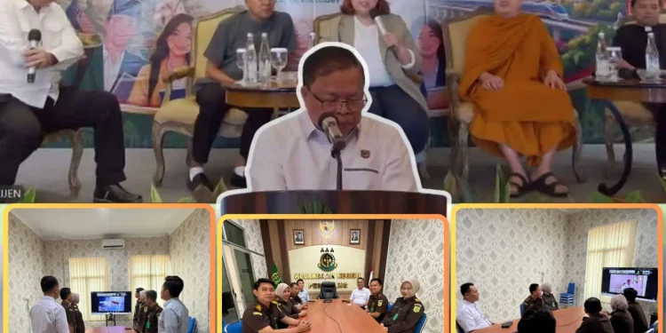 Sosialisasi Moderasi Beragama dengan tema “Penguatan Moderasi Beragama bagi Generasi Muda Menuju Indonesia Emas Tahun 2045”